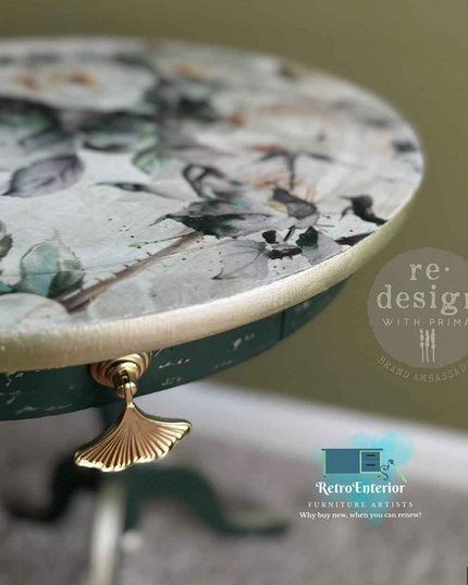 Redesign with Prima my garden whimsey decoupage paper 