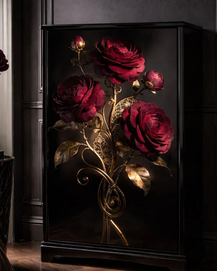 Mint by Michelle -  Gilded Bloom Rose Decoupage Paper