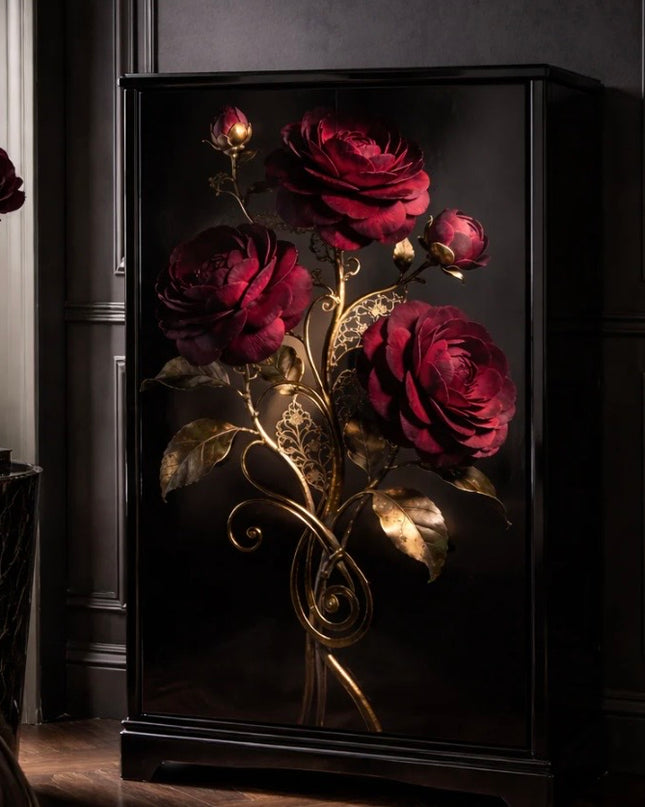 Mint by Michelle -  Gilded Bloom Rose Decoupage Paper