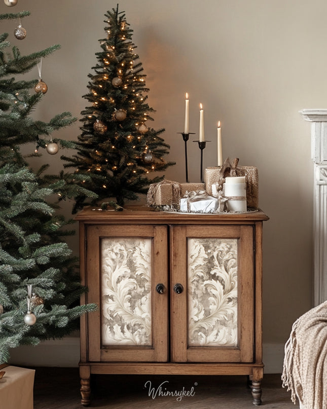 Whimsykel Designs Neutral Baroque Decoupage Paper