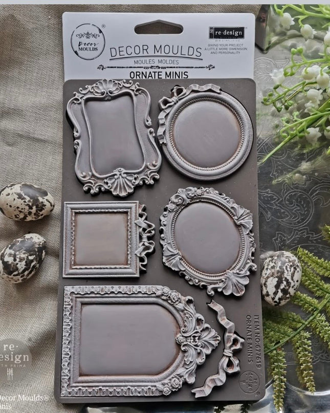 Redesign With Prima -  Ornate Minis Decor Mould