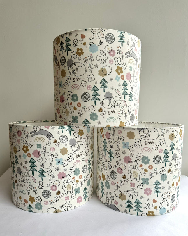 Nursery White Rabbit Lampshade