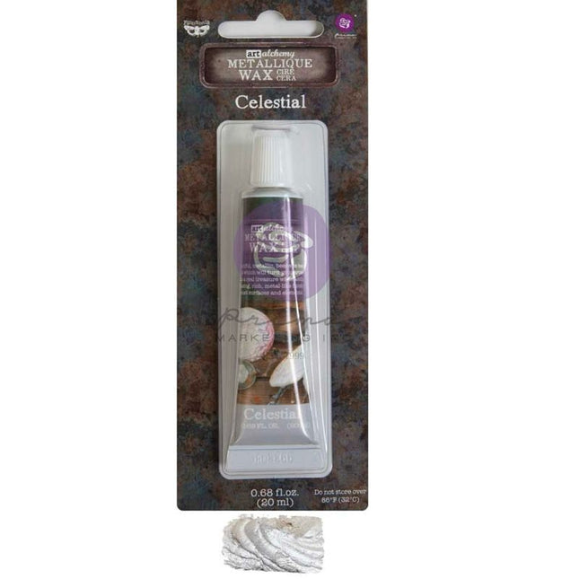 Redesign With Prima Finnabair Art Alchemy Metallique Wax Celestial