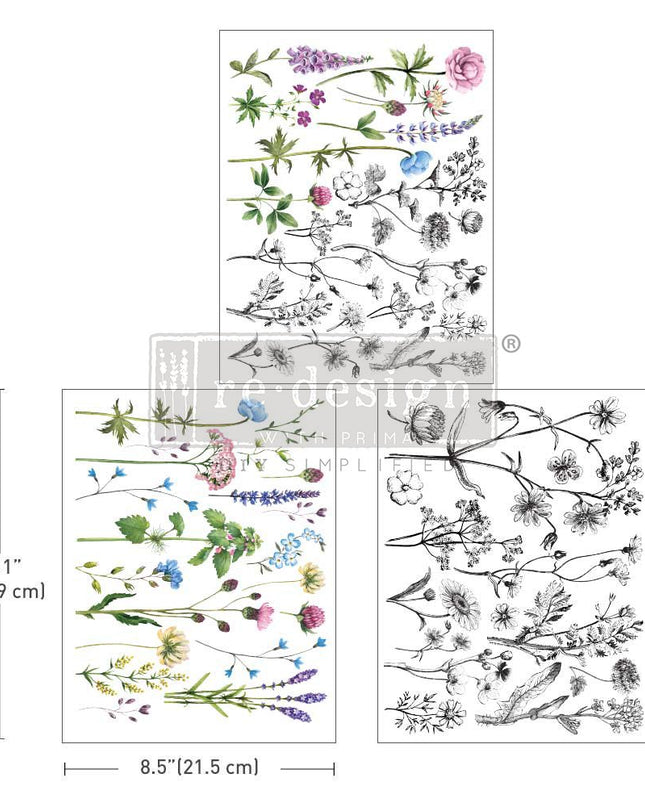 Tiny Flowers Redesign With Prima