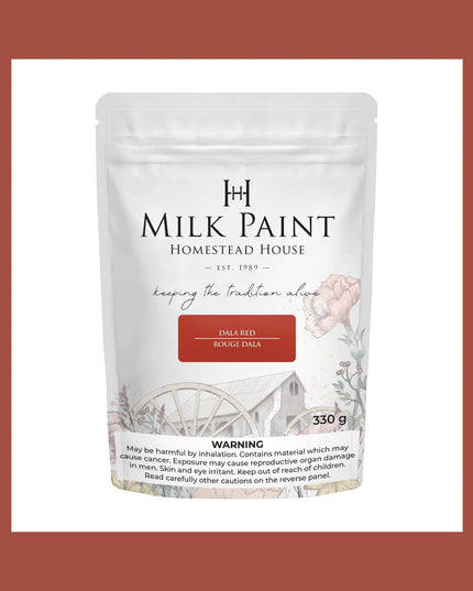 Homestead House Milk Paint Dala Red