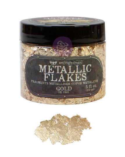 Gold Metallic Flakes