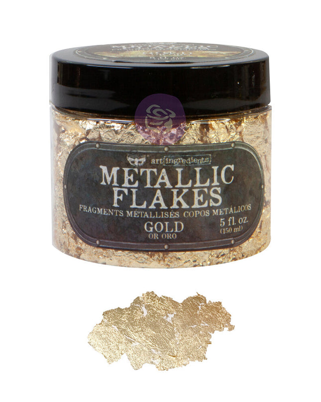 Gold Metallic Flakes