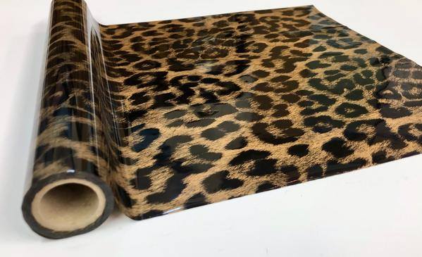 Cheetah Gold Metallic Foil