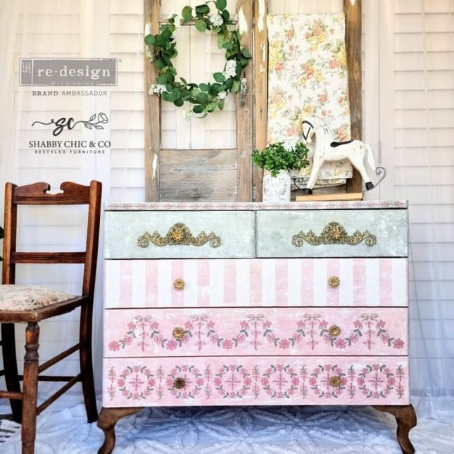 Flower Garland Decor Transfer