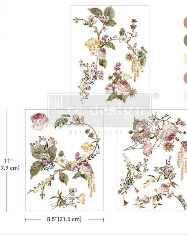 Redesign with Prima - Middy Transfer - Rosette Royale