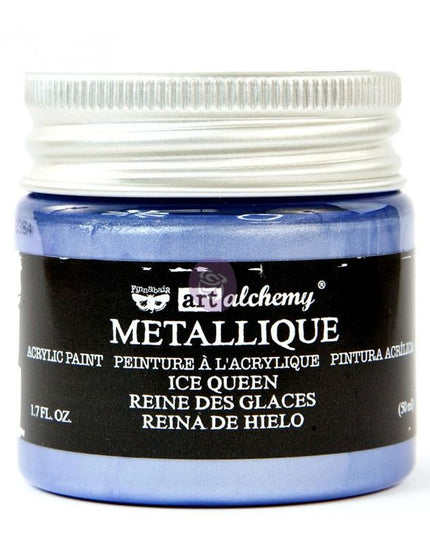 Redesign with Prima Finnabair Metallic Acrylic Paint Ice Queen