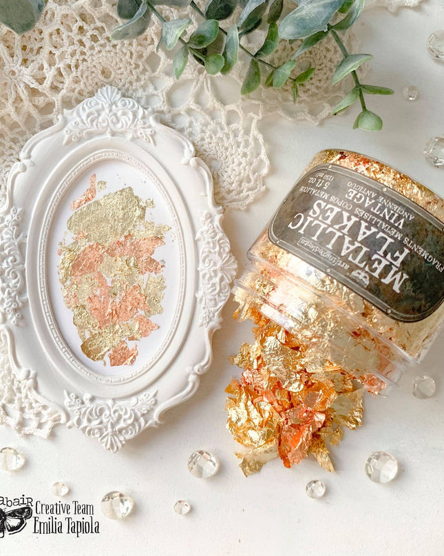 Vintage With Metallic Flakes