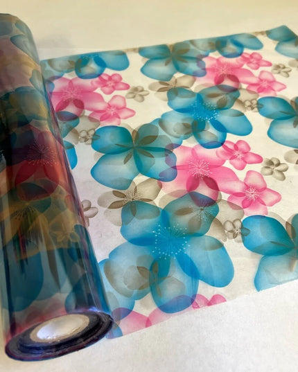 Bellas Blooms Rub On Metallic Foil