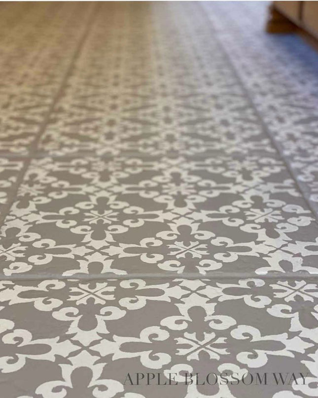 Redesign with Prima with Cece Restyled Stencil Gothic Trellis 2