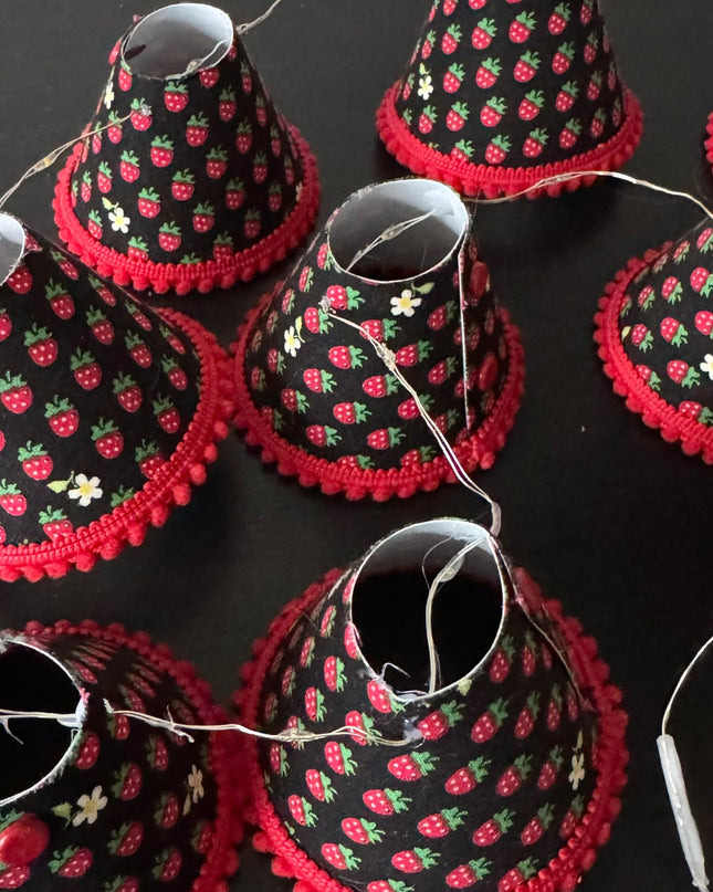 Mini Lampshade Strawberry Print 2