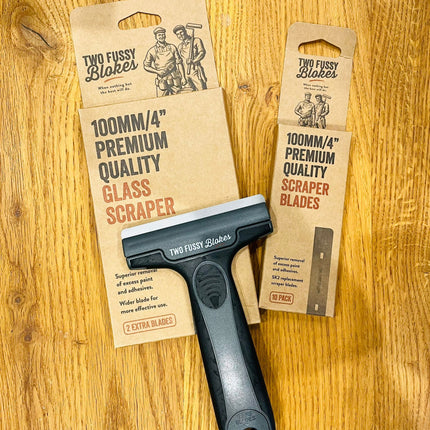 Two Fussy Blokes Glass Scraper
