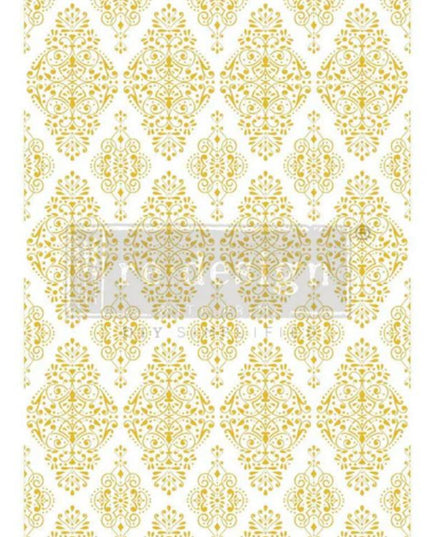 Redesign with Prima Kacha Golden Damask 1