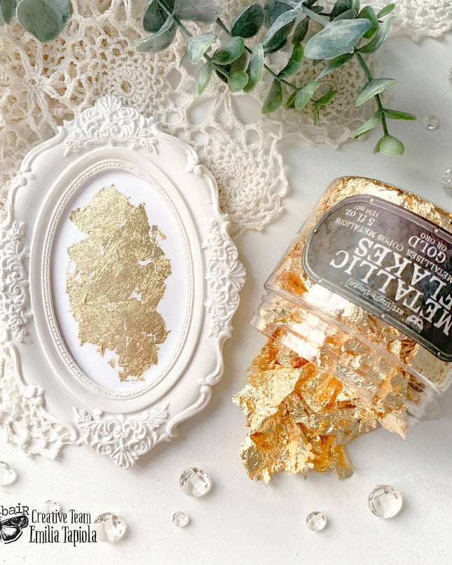 Gold Metallic Flakes