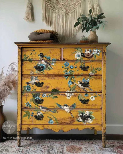 Redesign with Prima - Aviary Elegance - Decor Transfer