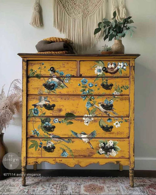 Redesign with Prima - Aviary Elegance - Decor Transfer