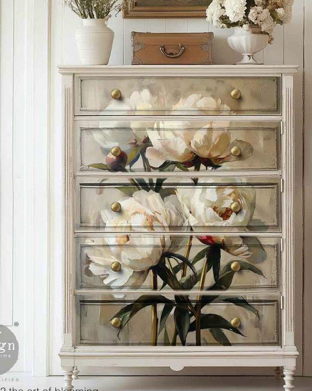 The Art of Blooming Redesign with Prima A1 Fiber Decoupage Paper 2