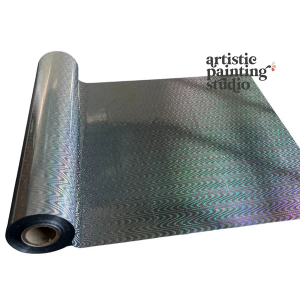 APS Foil Glow The Extra Mile (Semi Transparent) Holographic Rub On Metallic Foil