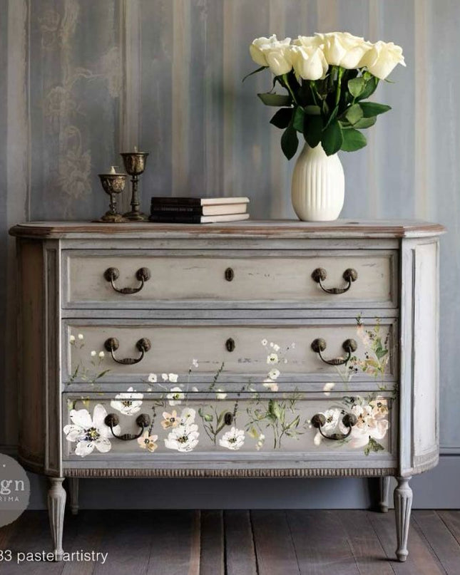 Redesign with Prima - Pastels Artistry Maxi Decor Transfer 2