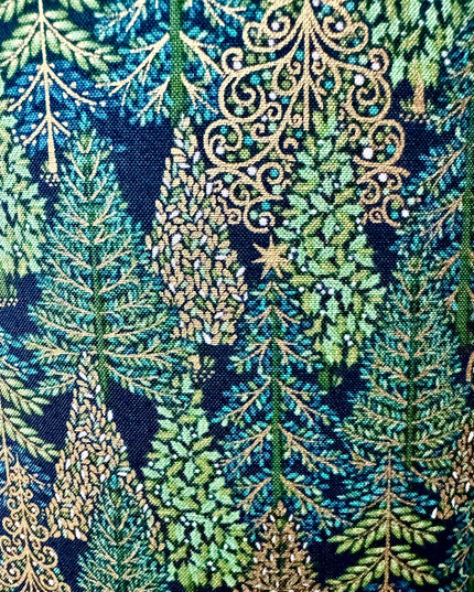 Green Christmas Lampshade 2