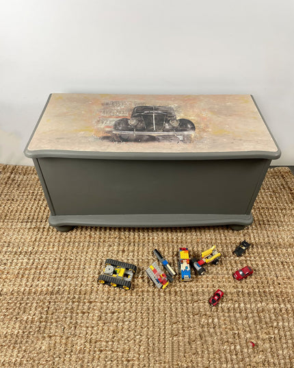 Vintage Toy Box Car Design