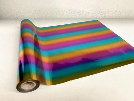 APS Foil - Rainbow - Rub On Metallic Foil - Textile Friendly