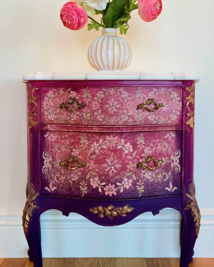 Flower Garland Decor Transfer