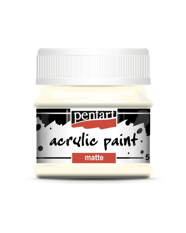 Pentart - Ivory - Acrylic Paint Matte