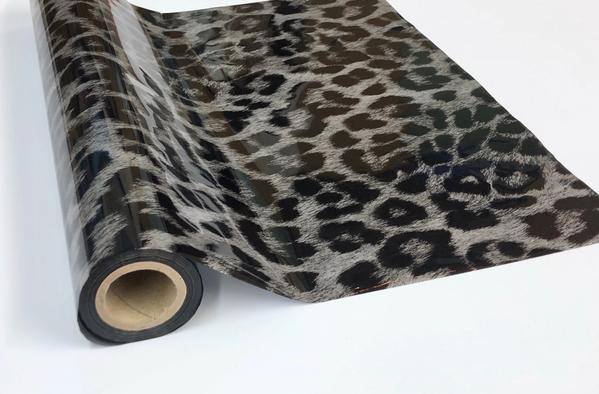Cheetah Silver Metallic Foil
