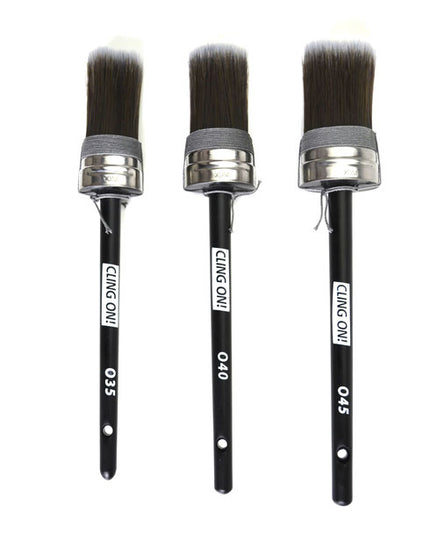 Cling On Paint Brushes Oval