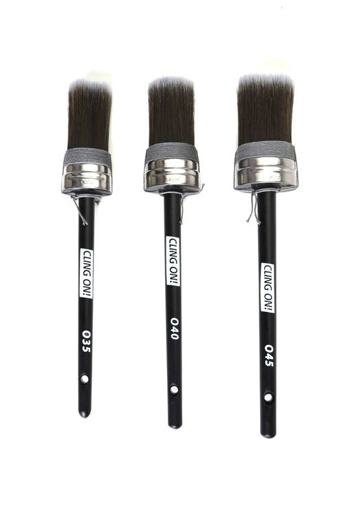 Cling On Paint Brushes Oval