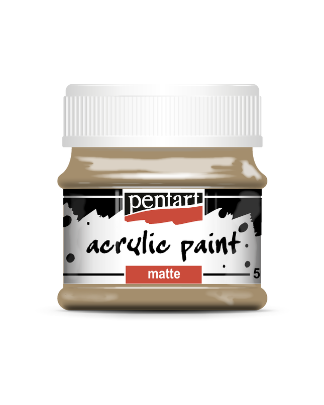 Pentart - Hazelnut - Acrylic Paint Matte