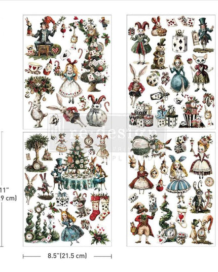 Redesign with Prima - Whimsical Holiday Dreams - Middy Transfer