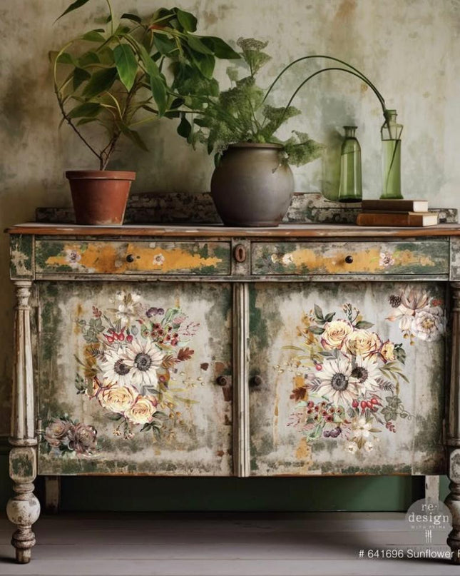 Redesign with Prima Decor Transfer Sunflower Farms