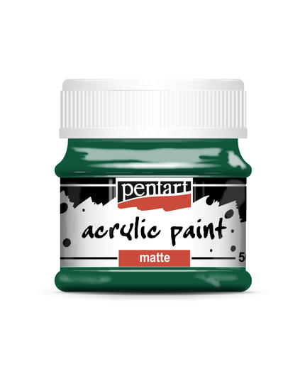 Pentart - Pine Green - Acrylic Paint Matte