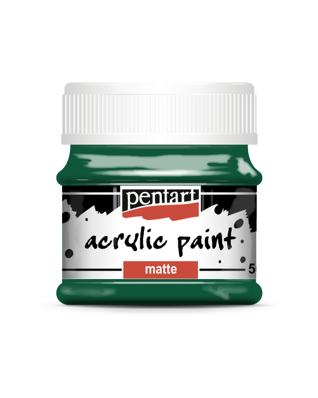 Pentart - Pine Green - Acrylic Paint Matte