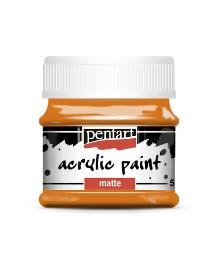 Pentart - Orange - Acrylic Paint Matte