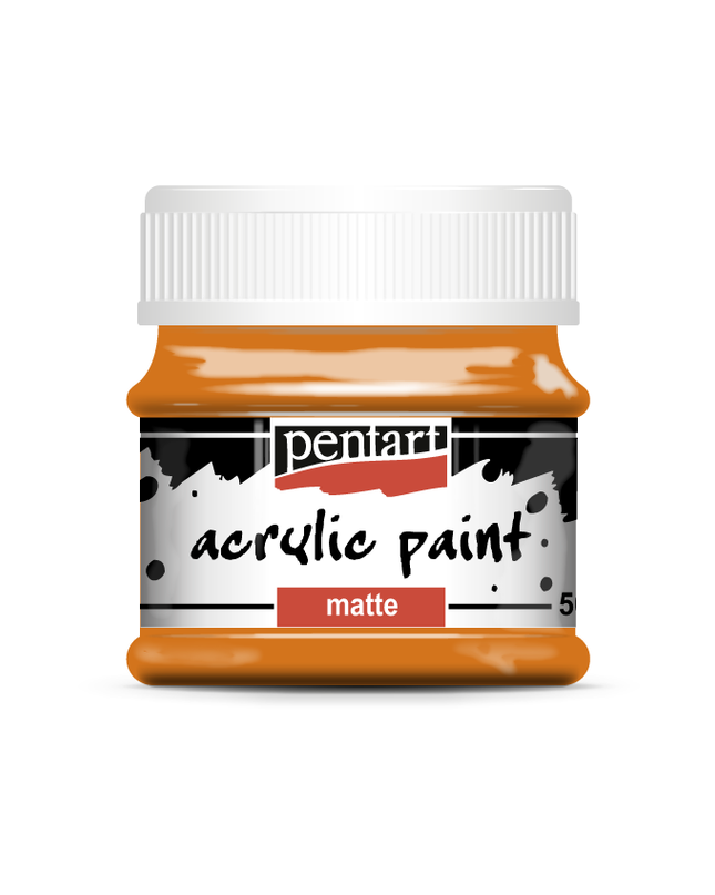 Pentart - Orange - Acrylic Paint Matte