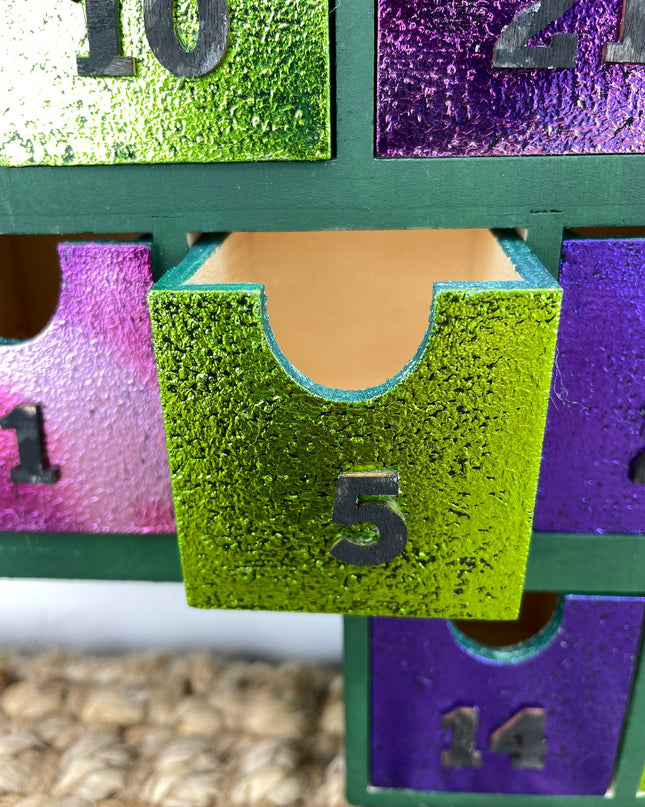 Christmas Tree Foiled Boxes