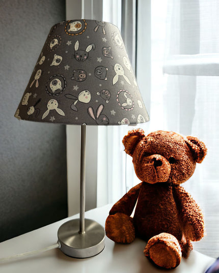 NURSERY CHILDRENS LAMPSHADE BUNNIES AND BEARS