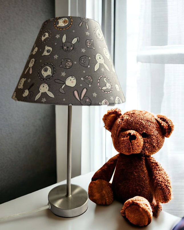 NURSERY CHILDRENS LAMPSHADE BUNNIES AND BEARS