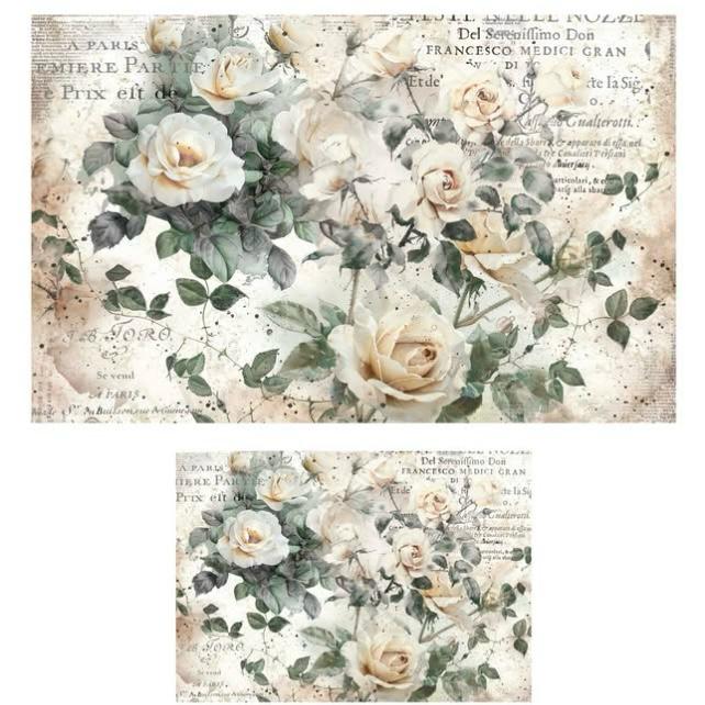 My Garden Whimsy Double Decoupage Tissue Paper set 3