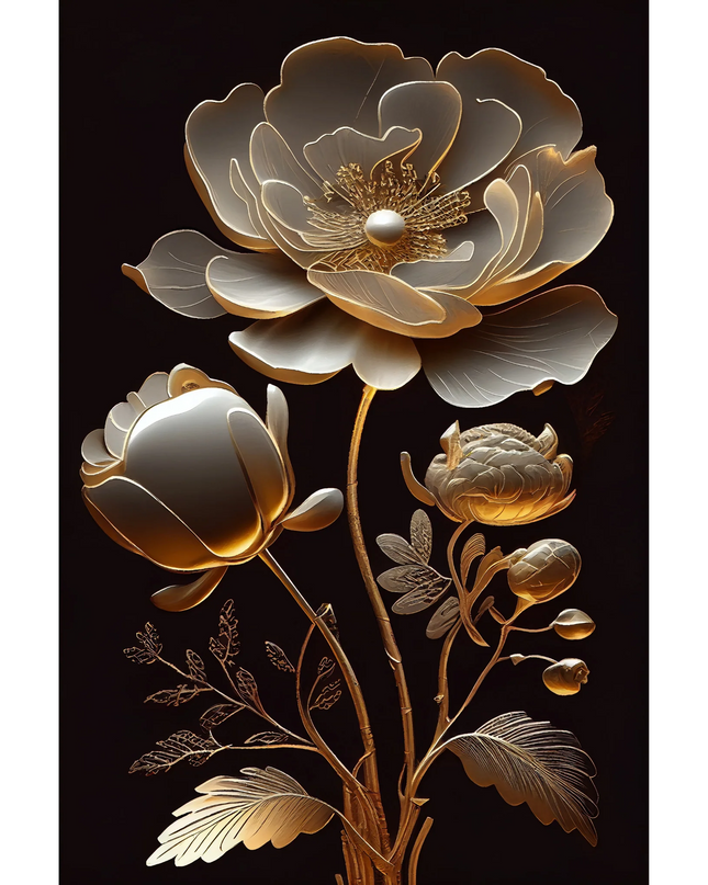 Golden Bloom 2 Mint By Michelle