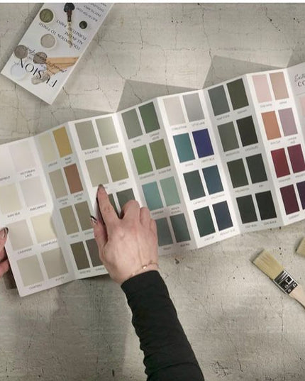 Fusion Mineral Paint True colour card 2