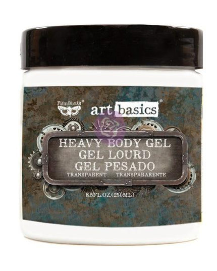 Redesign with Prima Finnabair Art Basics Heavy Body Gel