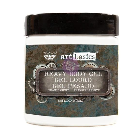 Redesign with Prima Finnabair Art Basics Heavy Body Gel